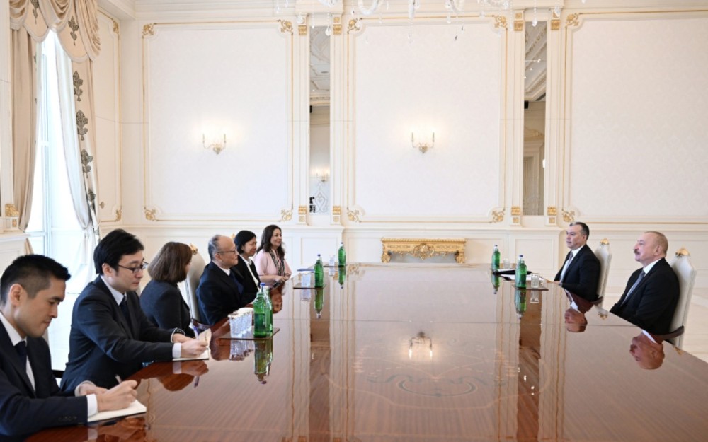 Prezident Asiya İnkişaf Bankının nümayəndə heyətini qəbul edib -FOTOLAR